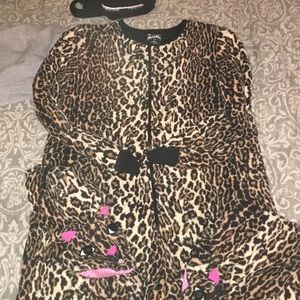 cheetah onesie